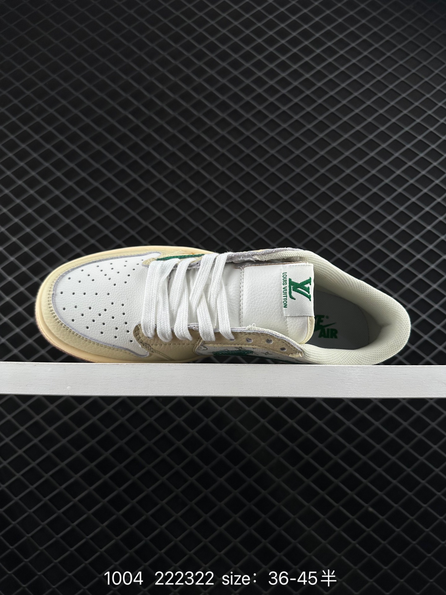 fragment design x Travis Scott x Nike Air Jordan 1 Low OG SP”Black/Green Toe“